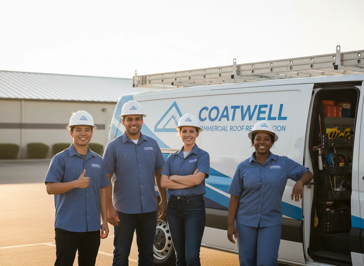 Commercial roof coating company in Lantry, SD